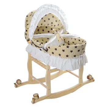 Solid wood Baby Crib Bedding Mother& Kids baby nest cradle 83*90*40cm rocking chair mesedora para bebe baby bed cot with holder
Solid wood Baby Crib Bedding Mother& Kids baby nest cradle 83*90*40cm rocking chair mesedora para bebe baby bed cot with holder