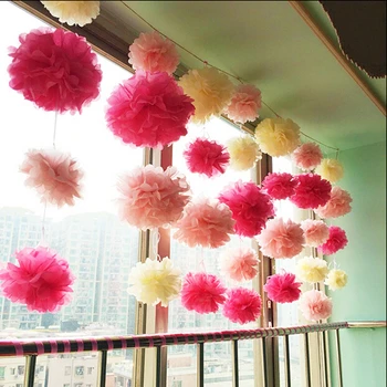30pcs/ Mixed Size 20cm 25cm 30cm Tissue Paper Pom Poms Wedding Party Paper Flower Garden Supplies Wedding Decoration 
30pcs/ Mixed Size 20cm 25cm 30cm Tissue Paper Pom Poms Wedding Party Paper Flower Garden Supplies Wedding Decoration
