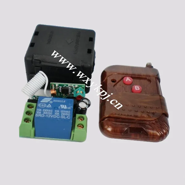 The single remote control 12 v matching mahogany two key wireless Brazil | Электронные компоненты и