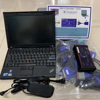 Heavy Duty Truck Diagnostic tool DPA5 DPA 5 Dearborn Protocol Adapter 5 with USB connecting X201 I7 8G Used Laptop Full set 
Heavy Duty Truck Diagnostic tool DPA5 DPA 5 Dearborn Protocol Adapter 5 with USB connecting X201 I7 8G Used Laptop Full set