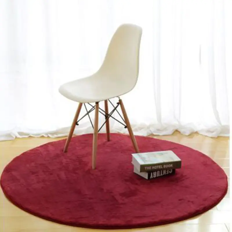 Solid Color Carpet Japanese Modern Style Thicken Soft Fur Rugs Big Round Floor Carpets For Living Room Bathroom Circle Yoga Mat
Solid Color Carpet Japanese Modern Style Thicken Soft Fur Rugs Big Round Floor Carpets For Living Room Bathroom Circle Yoga Mat