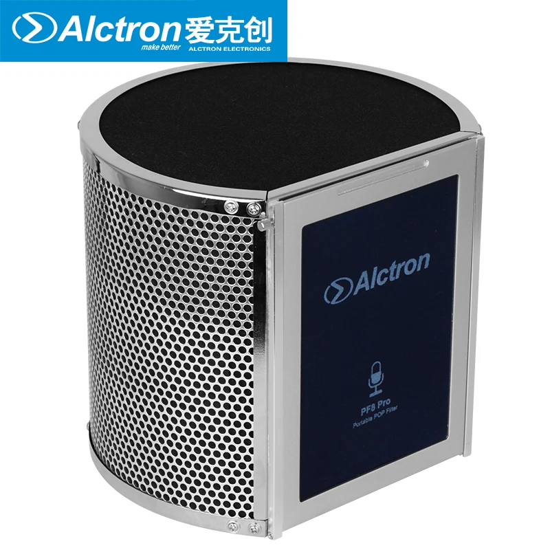 Alctron PF8 PRO Professional Simple Studio Mic Screen Acoustic Filter New Arrive Desktop Recording Wind Screen
Alctron PF8 PRO Professional Simple Studio Mic Screen Acoustic Filter New Arrive Desktop Recording Wind Screen