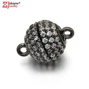 NEW charm micro inlaid zircon CZ magnetic buckle connector suitable for DIY bracelet necklace bracelet jewelry production W10L15
NEW charm micro inlaid zircon CZ magnetic buckle connector suitable for DIY bracelet necklace bracelet jewelry production W10L15