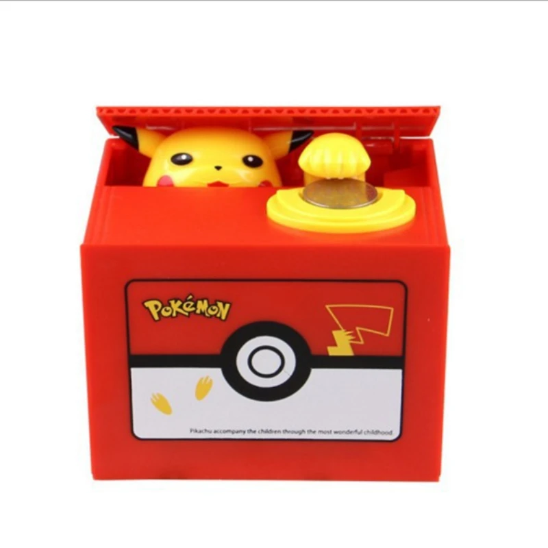 Brand New Pokemon Pikachu Electronic Plastic Money Box Steal Coin Piggy Bank Money Safe Box For Kids Gift Desk Toy For Christmas
Brand New Pokemon Pikachu Electronic Plastic Money Box Steal Coin Piggy Bank Money Safe Box For Kids Gift Desk Toy For Christmas