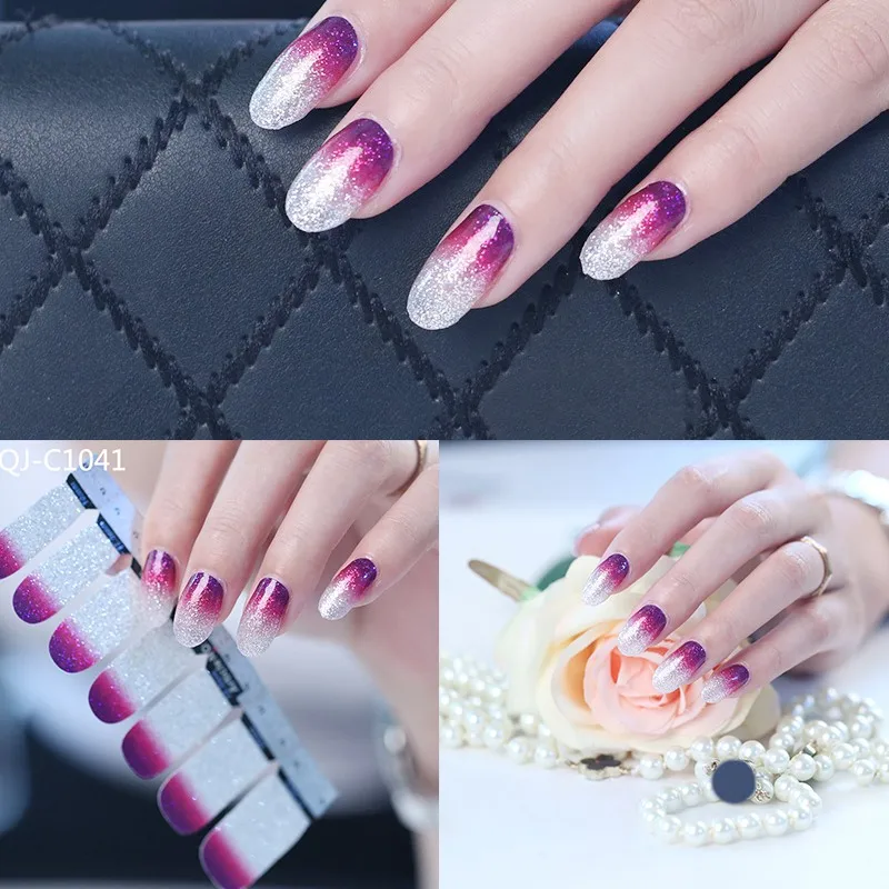 New DIY 3D Polish Strips 14 Stickers False Nails Kit Decal Gradient Series Lovely Color Women's Beauty
New DIY 3D Polish Strips 14 Stickers False Nails Kit Decal Gradient Series Lovely Color Women's Beauty