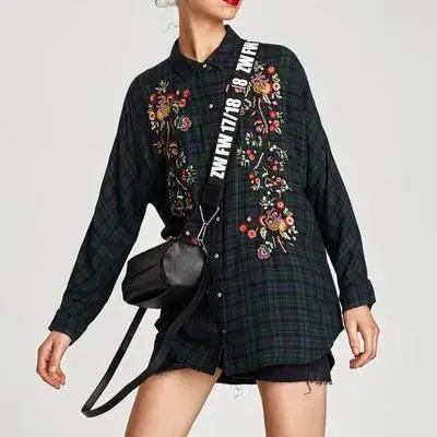 zza women foral OYK8198 embroideried retro causal blusa blouses plaid Shirt Cotton Womens Camisa loose Blusas Feminina Blouse
zza women foral OYK8198 embroideried retro causal blusa blouses plaid Shirt Cotton Womens Camisa loose Blusas Feminina Blouse