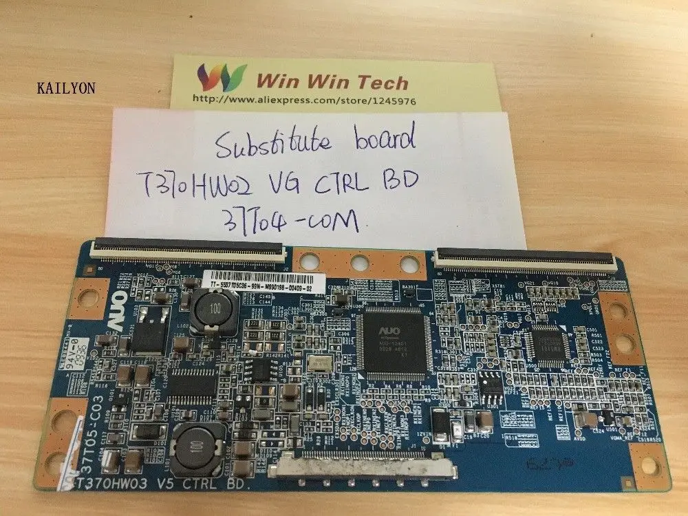 Electronic Circuit Logic Circuit Board Substitute boards only working 37" T-con T370HW02 VG CTRL BD 37T04-COM 37T04-C0M
Electronic Circuit Logic Circuit Board Substitute boards only working 37" T-con T370HW02 VG CTRL BD 37T04-COM 37T04-C0M