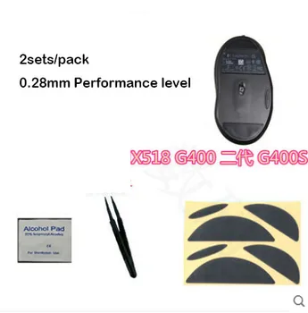 2sets/pack Hotline Games Mouseskate For Logitech MX518 G400 Second Generation G400S Competition Level 0.6mm Mouseskate 
2sets/pack Hotline Games Mouseskate For Logitech MX518 G400 Second Generation G400S Competition Level 0.6mm Mouseskate