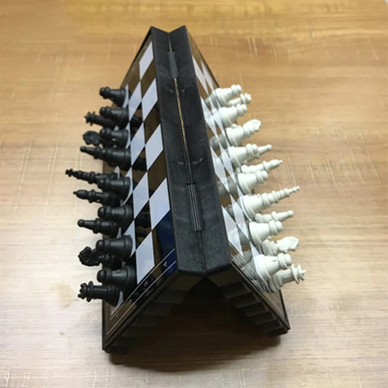 Portable Chess Set Magnetic Folding Board Mini Pocket Plastic Lightweight International Children Game Family Activity Gift
Portable Chess Set Magnetic Folding Board Mini Pocket Plastic Lightweight International Children Game Family Activity Gift