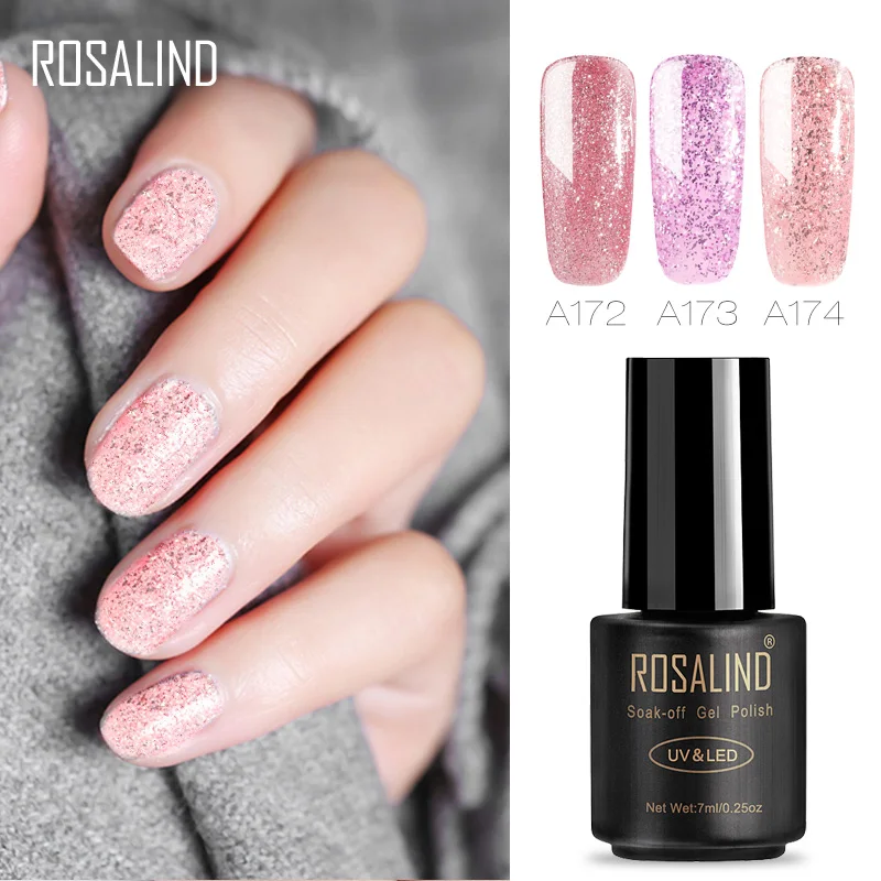 ROSALIND Gel 1S 7ml Nail Polish Soak Off Luminous Rose Gold Gel Glitter Nail Gel Polish Primer For Nail Art UV Gel Lacquer
ROSALIND Gel 1S 7ml Nail Polish Soak Off Luminous Rose Gold Gel Glitter Nail Gel Polish Primer For Nail Art UV Gel Lacquer