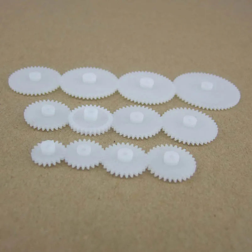 Retail 12 Different Spindle Single Layer Gear Bag ToModel DIY Reduction Gears Plastic Toy Gears
Retail 12 Different Spindle Single Layer Gear Bag ToModel DIY Reduction Gears Plastic Toy Gears