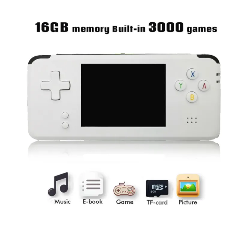 Portable Video Handheld Game Console Retro 64 Bit 3 Inch 3000 Video Game Retro Handheld Console to TV RS-97 RETRO-GANE 07
Portable Video Handheld Game Console Retro 64 Bit 3 Inch 3000 Video Game Retro Handheld Console to TV RS-97 RETRO-GANE 07