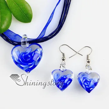 heart with flowers inside lampwork murano Italian venetian handmade glass pendants and earrings cheap fashion jewellery
heart with flowers inside lampwork murano Italian venetian handmade glass pendants and earrings cheap fashion jewellery
