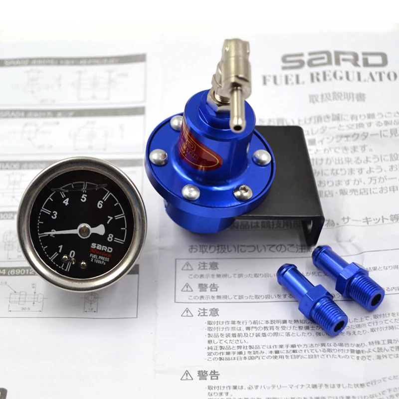 Aluminum Universal Racing Type-S Fuel Pressure Regulator with red /gold /gray/black /blue /silver for choose
Aluminum Universal Racing Type-S Fuel Pressure Regulator with red /gold /gray/black /blue /silver for choose