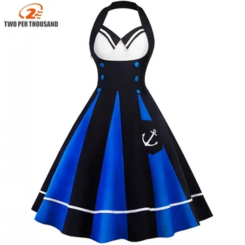 Women Pin Up Dress Retro Vintage 50 S 60 S Rockabilly Patchwork Swing Summer Sleeves Holder Dresses Elegant Tunic Robes Vestidos
Women Pin Up Dress Retro Vintage 50 S 60 S Rockabilly Patchwork Swing Summer Sleeves Holder Dresses Elegant Tunic Robes Vestidos