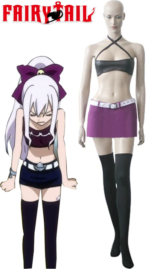 S-3XL Anime Fairy Tail Cosplay Young Mirajane Strauss Halloween Party Woman Cosplay Costume Tops+skirts+belts+socks
S-3XL Anime Fairy Tail Cosplay Young Mirajane Strauss Halloween Party Woman Cosplay Costume Tops+skirts+belts+socks