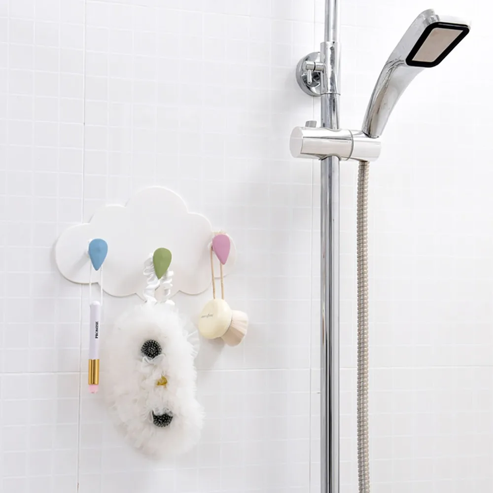 1pc Cloud Shape Three Wall-mounted Hooks DIY Plastic Hanger Adhesive Hooks Hanging Clothes Towel Holder Racks Wall Decoration
1pc Cloud Shape Three Wall-mounted Hooks DIY Plastic Hanger Adhesive Hooks Hanging Clothes Towel Holder Racks Wall Decoration