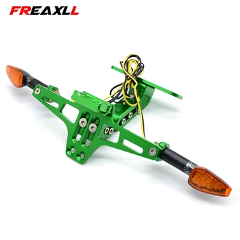 For Kawasaki EN500 ER6-F ER6-N KX125 KX250 KLX125 KLX250 Ninja 250 300 Motorcycle Accessories Plate Bracket indicator lights 
For Kawasaki EN500 ER6-F ER6-N KX125 KX250 KLX125 KLX250 Ninja 250 300 Motorcycle Accessories Plate Bracket indicator lights