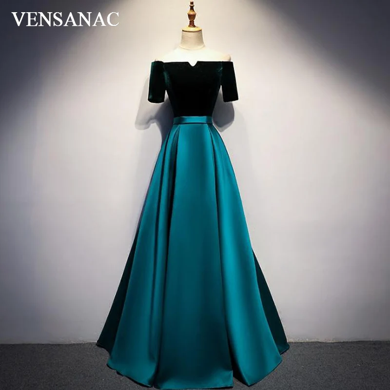VENSANAC 2018, велюровые Длинные вечерние платья с а-силуэтом, вечерние платья с коротким рукавом, поясом и шнуровкой на спине, платья для выпускного
VENSANAC 2018, велюровые Длинные вечерние платья с а-силуэтом, вечерние платья с коротким рукавом, поясом и шнуровкой на спине, платья для выпускного