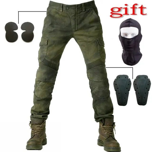 NEW 2016 MOTORPOOL UBS06 Army Green slacks for jeans ride in Moto jeans Leisure Loose Version with protective equipment
NEW 2016 MOTORPOOL UBS06 Army Green slacks for jeans ride in Moto jeans Leisure Loose Version with protective equipment