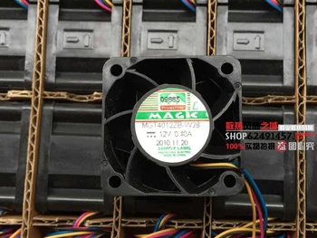 New MAGIC MGT4012ZB-W28 4028 12V 0.40A 4CM40 * 40 * 28MM 4-wire cooling fan
New MAGIC MGT4012ZB-W28 4028 12V 0.40A 4CM40 * 40 * 28MM 4-wire cooling fan