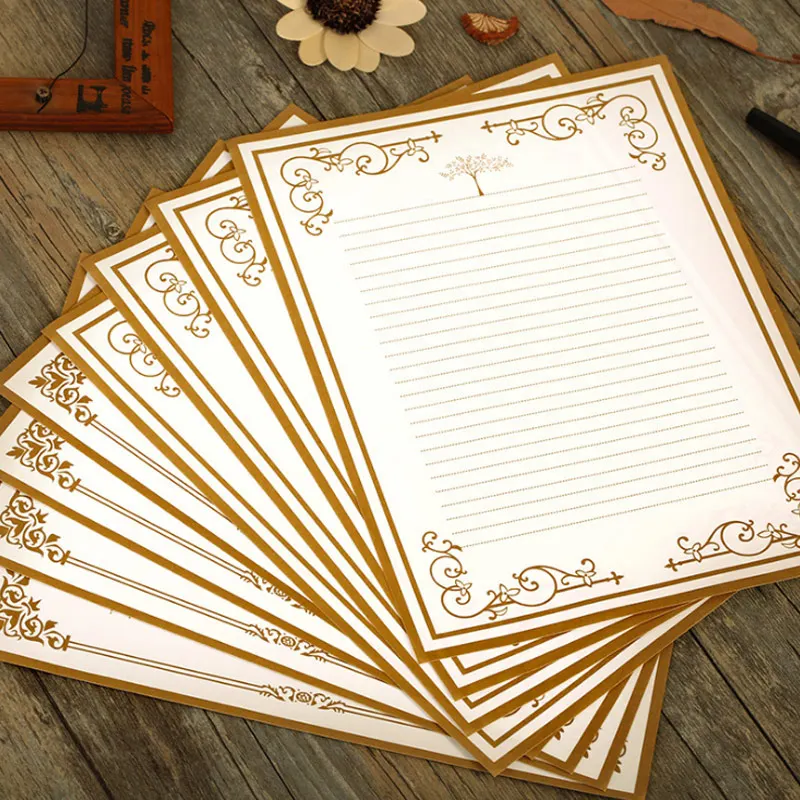 16 sheet 175 * 235 mm letter paper Vintage kraft paper Letter pad Set/set writing paper Office&School Supplie 8 design
16 sheet 175 * 235 mm letter paper Vintage kraft paper Letter pad Set/set writing paper Office&School Supplie 8 design