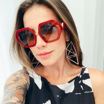 Big frame Square Sunglasses Women Brand Designer Polygon Oversized Sun Glasses Fashion Female Gradient Shades UV400
Big frame Square Sunglasses Women Brand Designer Polygon Oversized Sun Glasses Fashion Female Gradient Shades UV400