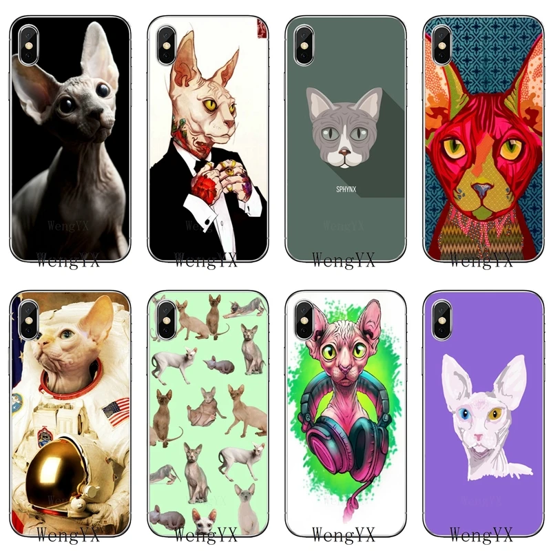 Soft Accessories phone cover case For Samsung Galaxy S3 S4 S5 S6 S7 edge S8 S9 Plus mini Note 3 4 5 8 Sphynx Cat pets fashion
Soft Accessories phone cover case For Samsung Galaxy S3 S4 S5 S6 S7 edge S8 S9 Plus mini Note 3 4 5 8 Sphynx Cat pets fashion