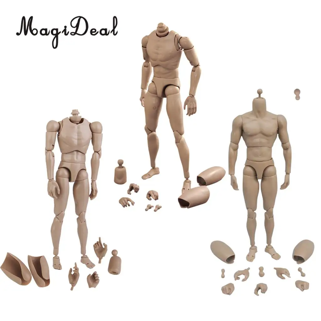 MagiDeal 1Set Narrow Shoulder 1/6 Scale PVC Action Figure Male Body for TTM18 TTM19 /6 Fabric Costume Acce Boys Toys Gifts 25cm
MagiDeal 1Set Narrow Shoulder 1/6 Scale PVC Action Figure Male Body for TTM18 TTM19 /6 Fabric Costume Acce Boys Toys Gifts 25cm