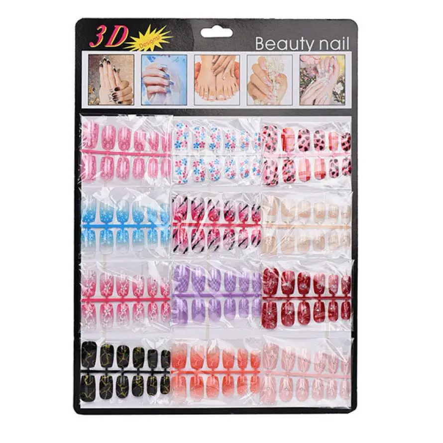 Fake nails 144pcs Mixed Set False Nail Tips Artificial Fake Nails Art Acrylic Manicure Gel press on nails Drop ship 2018m21
Fake nails 144pcs Mixed Set False Nail Tips Artificial Fake Nails Art Acrylic Manicure Gel press on nails Drop ship 2018m21