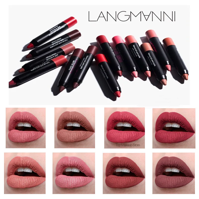 12pcs/Lot Matte Lipstick Set Of 12 Nude Color Lip Kit Nutritious Velvet Lip Stick Red Tint Long Lasting Lip Makeup
12pcs/Lot Matte Lipstick Set Of 12 Nude Color Lip Kit Nutritious Velvet Lip Stick Red Tint Long Lasting Lip Makeup