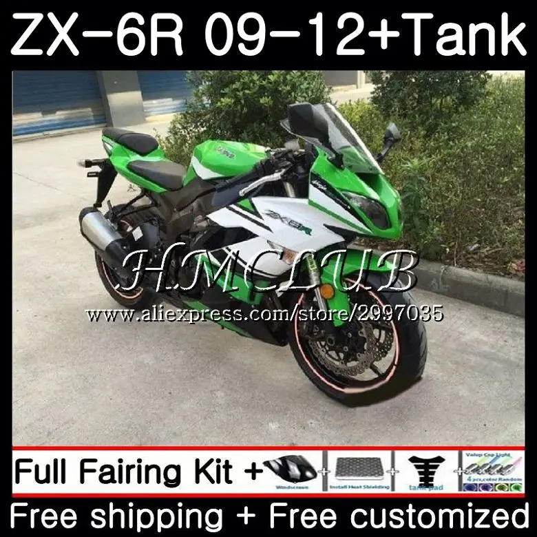 +Tank For KAWASAKI green white NINJA ZX636 ZX-6R 2009 2010 2011 2012 53HC.11 ZX 636 600CC ZX 6R ZX-636 ZX6R 09 10 11 12 Fairing
+Tank For KAWASAKI green white NINJA ZX636 ZX-6R 2009 2010 2011 2012 53HC.11 ZX 636 600CC ZX 6R ZX-636 ZX6R 09 10 11 12 Fairing