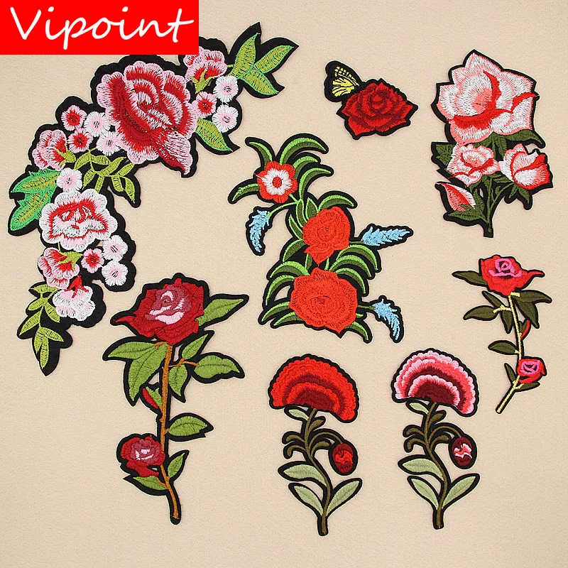 VIPOINT embroidery big peony patches flower patches badges applique patches for clothing XW-92
VIPOINT embroidery big peony patches flower patches badges applique patches for clothing XW-92