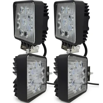 4 pcs led tractor work lights 27w 9pcs*3w Epistar led work lights for boats ,4x4 ,off road truck trailer work lamp waterproof
4 pcs led tractor work lights 27w 9pcs*3w Epistar led work lights for boats ,4x4 ,off road truck trailer work lamp waterproof