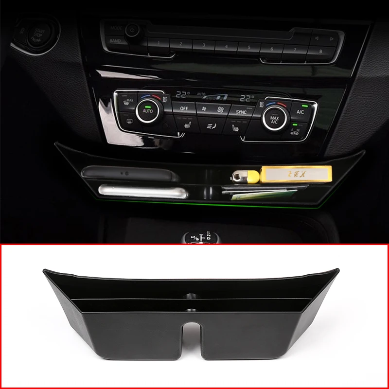 New Black Phone Car Tray Plastic Center Console Storage Box For BMW X1 F48 2016-2018 Car Accessories For BMW X2 F47 2018
New Black Phone Car Tray Plastic Center Console Storage Box For BMW X1 F48 2016-2018 Car Accessories For BMW X2 F47 2018