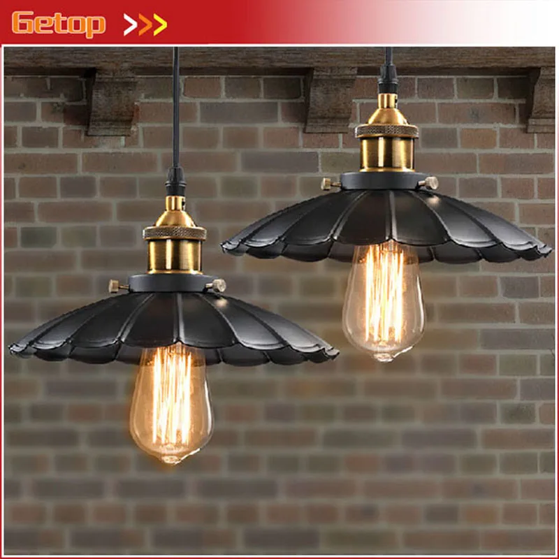 ZX European 1pc Iron Umbrella LED Pendant Lamp Retro Edison Vintage Industrial Lamp Black E27 Bulb Cafe Bar Restaurant Lights
ZX European 1pc Iron Umbrella LED Pendant Lamp Retro Edison Vintage Industrial Lamp Black E27 Bulb Cafe Bar Restaurant Lights