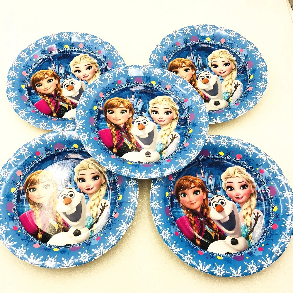 frozen Disney 6pcs 9 Inches Paper Plate Elsa&Anna Party Supplies Princess Birthday Party Decoration
frozen Disney 6pcs 9 Inches Paper Plate Elsa&Anna Party Supplies Princess Birthday Party Decoration