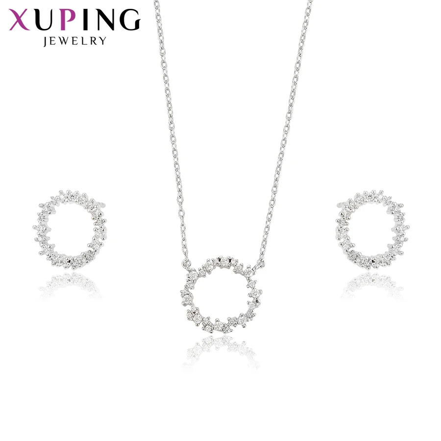 Xuping Fashion Elegant Set for Women Charm Style High Quality Imitation Jewelry Sets Christmas Gifts S75.1-64425
Xuping Fashion Elegant Set for Women Charm Style High Quality Imitation Jewelry Sets Christmas Gifts S75.1-64425