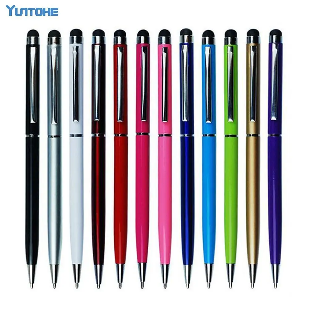 Point Stylus Capacitive Touch Metal Stylus Pen Touch For ipad for iphone 2 in 1 Touch Screen Stylus gel ink pen 50pcs/lot
Point Stylus Capacitive Touch Metal Stylus Pen Touch For ipad for iphone 2 in 1 Touch Screen Stylus gel ink pen 50pcs/lot