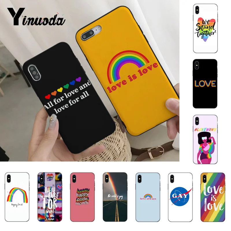 Yinuoda LGBT Love is love Classic image paintings cover mobile phone Case for iPhone 8 7 6 6S Plus X Xs Xr XsMax 5s SE 5c Cover 
Yinuoda LGBT Love is love Classic image paintings cover mobile phone Case for iPhone 8 7 6 6S Plus X Xs Xr XsMax 5s SE 5c Cover