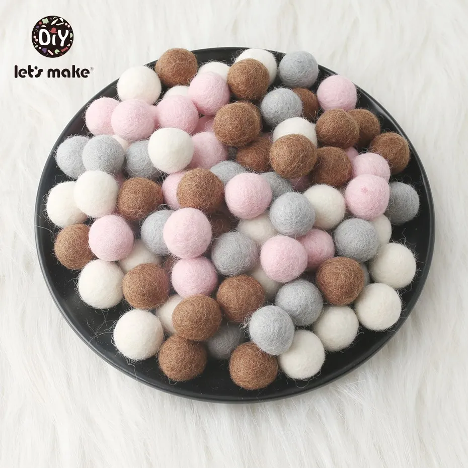 Let's Make 20mm Color Series 100pc 100% Wool Felt Ball Baby DIY Accessories Home Christmas Decoration Ecofriendly Nusing Pendant
Let's Make 20mm Color Series 100pc 100% Wool Felt Ball Baby DIY Accessories Home Christmas Decoration Ecofriendly Nusing Pendant