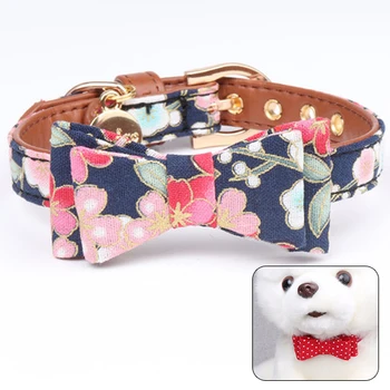 Pet Collar Floral Printed Adjustable Cat Dog Collar Cute Bow Dog Collar Necklace For Small Dog Pet Clothing Accessories Supplies
Pet Collar Floral Printed Adjustable Cat Dog Collar Cute Bow Dog Collar Necklace For Small Dog Pet Clothing Accessories Supplies
