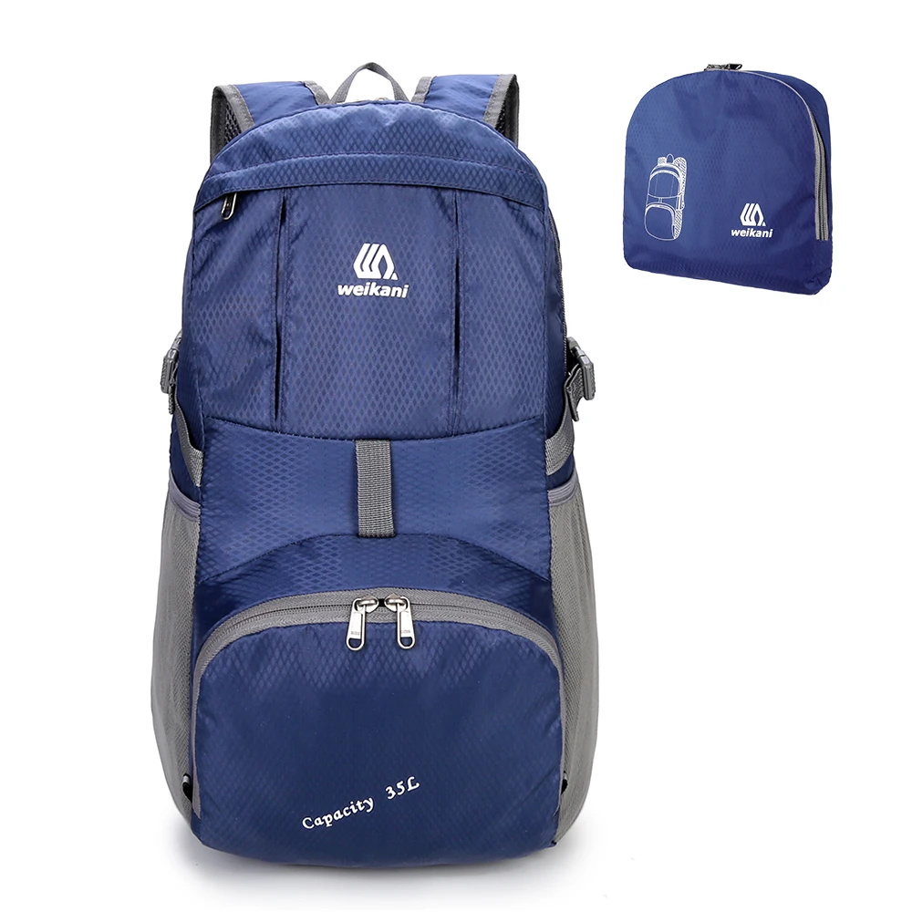 Weikani Lightweight Nylon Foldable Backpack Waterproof Outdoor Backpack Sports Folding Bag Men Women Travel Hiking Backpack
Weikani Lightweight Nylon Foldable Backpack Waterproof Outdoor Backpack Sports Folding Bag Men Women Travel Hiking Backpack