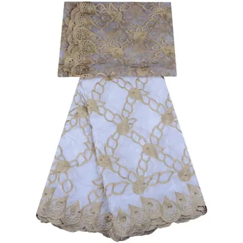 2019 White Color Embroidered Bazin Riche Getzner With Beads Tulle Lace Fabric African Bazin Lace Fabric For Women Dress 1302
2019 White Color Embroidered Bazin Riche Getzner With Beads Tulle Lace Fabric African Bazin Lace Fabric For Women Dress 1302