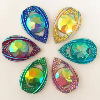 12pcs AB Resin 20*30mm Drop Flatback Round Rhinestone Wedding 2 Hole Buttons DIY SR85*2
12pcs AB Resin 20*30mm Drop Flatback Round Rhinestone Wedding 2 Hole Buttons DIY SR85*2