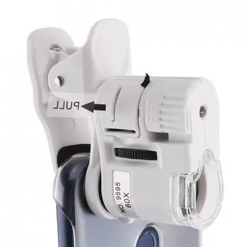 New 60X Mini Portable Multifunction Universal Clip Type Microscope with LED Light and UV Counterfeit Detector for Reading
New 60X Mini Portable Multifunction Universal Clip Type Microscope with LED Light and UV Counterfeit Detector for Reading