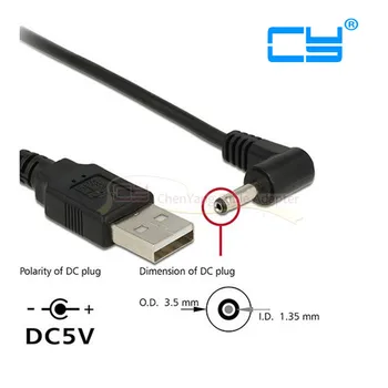 10Pcs/lot Whoelsale USB 2.0 A Type Male To 3.5mm DC Power Plug Barrel Connector 5V Cable In stock
10Pcs/lot Whoelsale USB 2.0 A Type Male To 3.5mm DC Power Plug Barrel Connector 5V Cable In stock