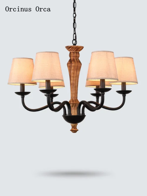 American retro solid wood chandelier living room dining room bedroom Mediterranean creative personality LED classic chandelier
American retro solid wood chandelier living room dining room bedroom Mediterranean creative personality LED classic chandelier