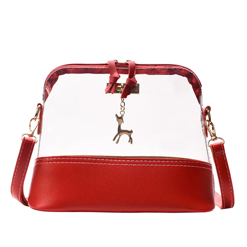 AOTIAN Women Transparent Bag Fawn Pendant Shell Shoulder Bag Messenger Bag Girls shoulder bag A30
AOTIAN Women Transparent Bag Fawn Pendant Shell Shoulder Bag Messenger Bag Girls shoulder bag A30