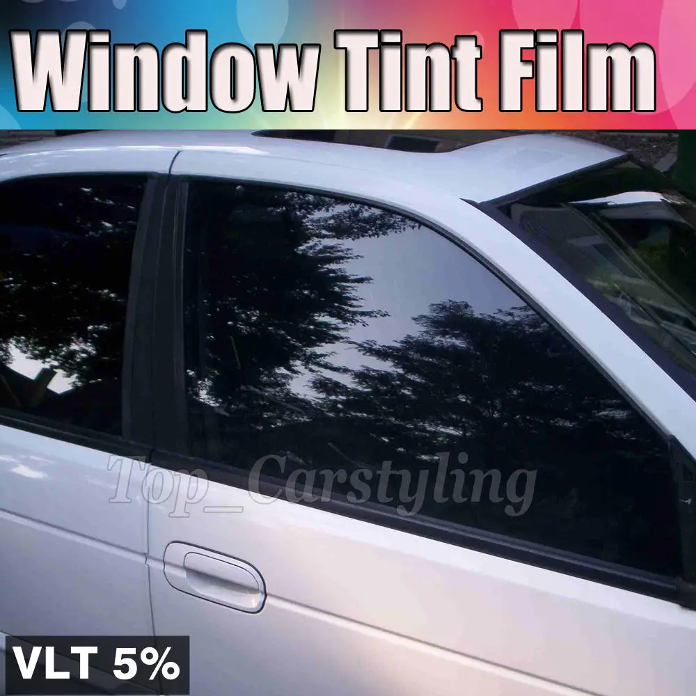 VLT 5% Black PROFESSIONAL QUALITY ANTI-SCRATCH CAR WINDOW TINT FILM TINTING Glass Solar Tints 1.52X30M Roll 5X98ft
VLT 5% Black PROFESSIONAL QUALITY ANTI-SCRATCH CAR WINDOW TINT FILM TINTING Glass Solar Tints 1.52X30M Roll 5X98ft